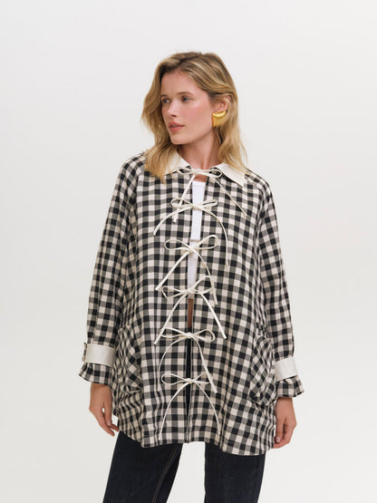 For Love & Lemons Tiana Reversible Trench Coat