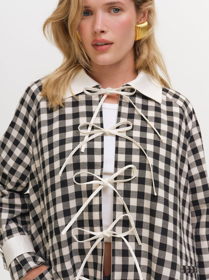 For Love & Lemons Tiana Reversible Trench Coat