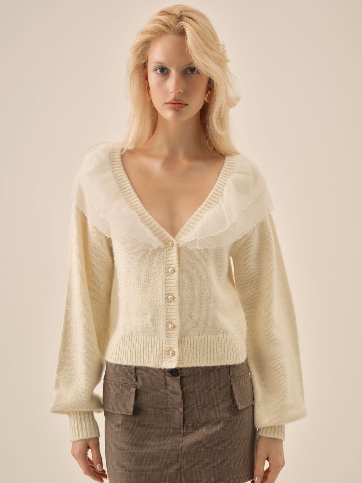 For Love & Lemons Aster Knit Cardigan