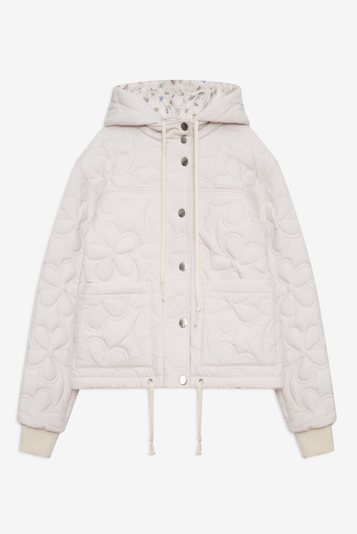 For Love & Lemons Isabel Quilted Puffer Jacket