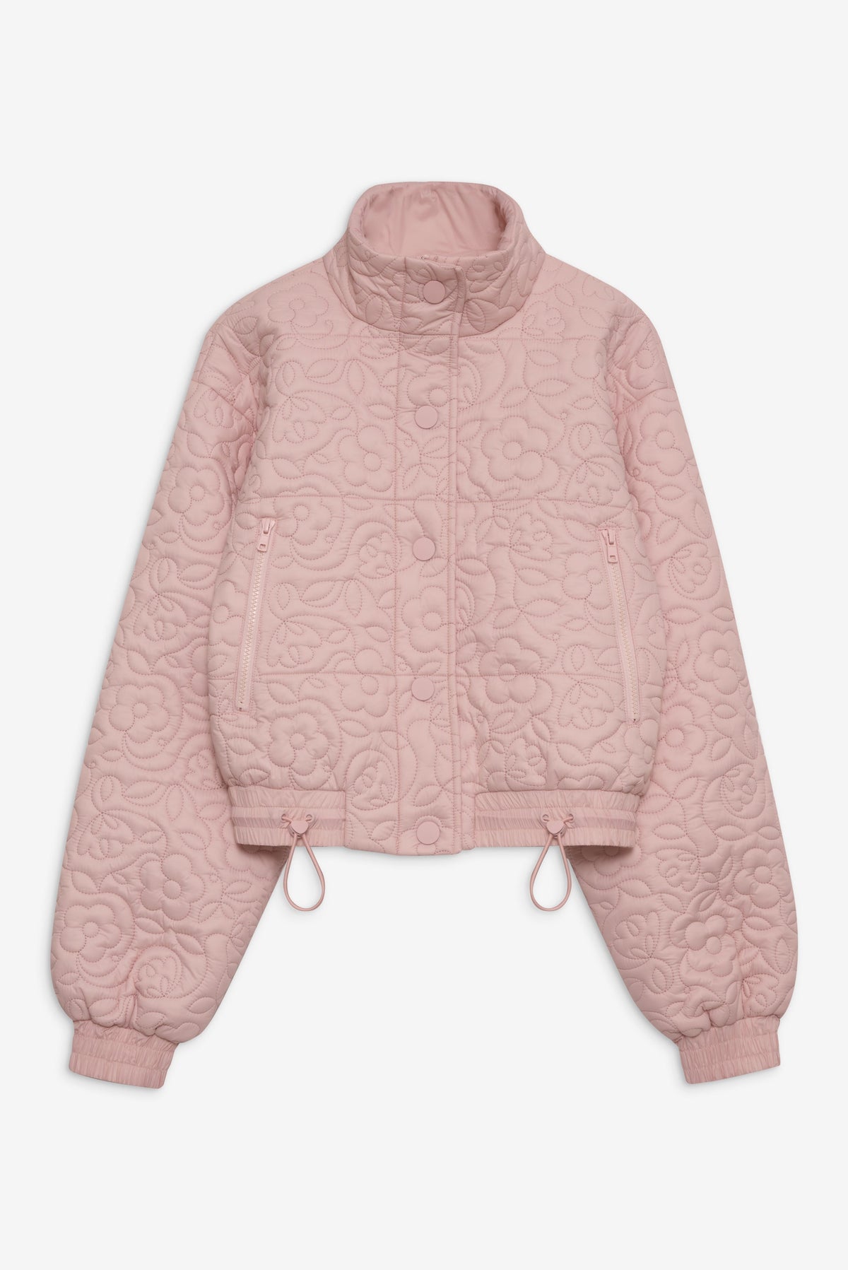 For Love & Lemons Rylee Cropped Puffer Coat