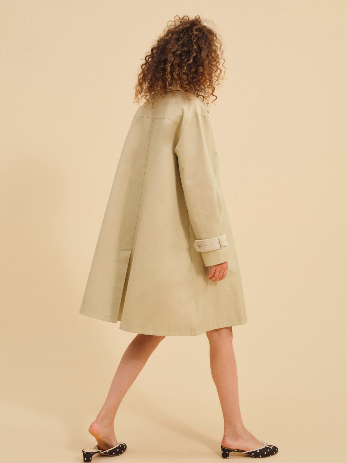 For Love & Lemons Gabardine Trench Coat