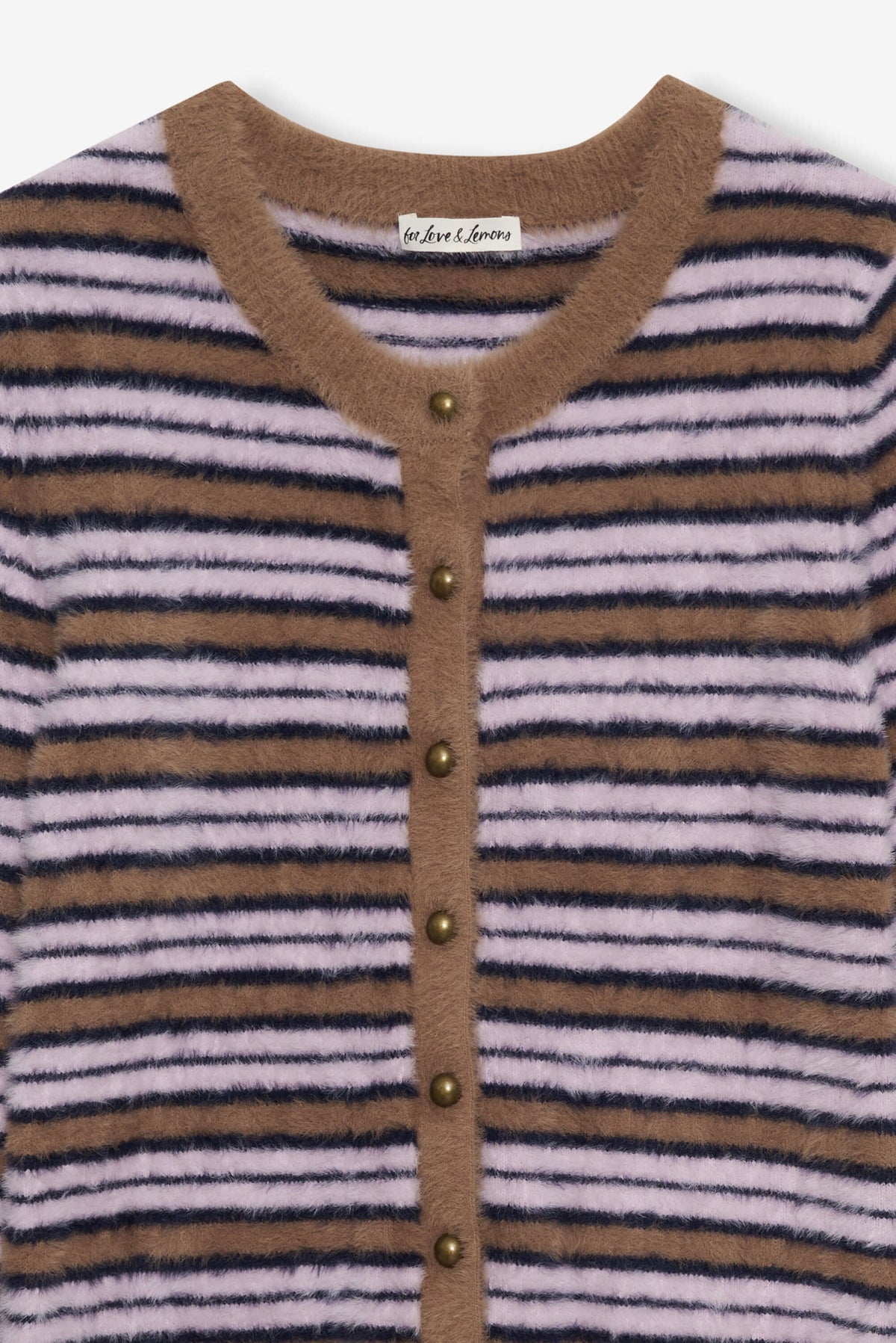 For Love & Lemons Nora Striped Cardigan