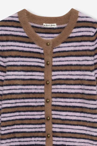 For Love & Lemons Nora Striped Cardigan