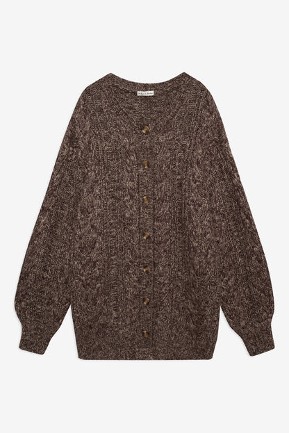 For Love & Lemons Nathalie Knit Oversized Cardigan