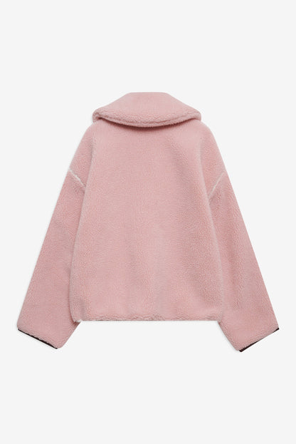 For Love & Lemons Melody Pullover Sherpa Jacket