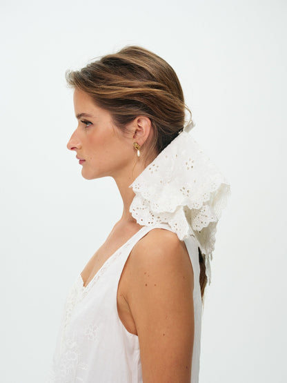 For Love & Lemons Fallen Floral Eyelet Hair Clip
