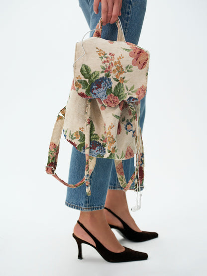For Love & Lemons Betsy Floral Backpack