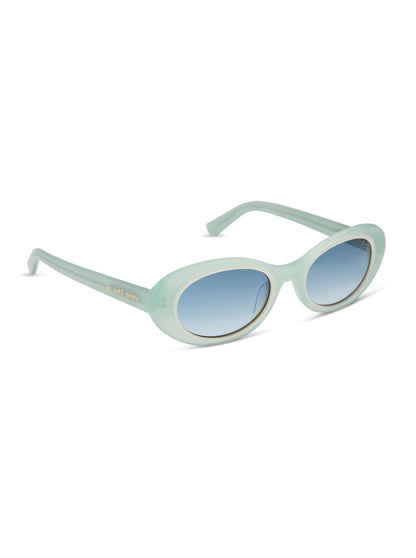For Love & Lemons Sabrina Oval Sunglasses