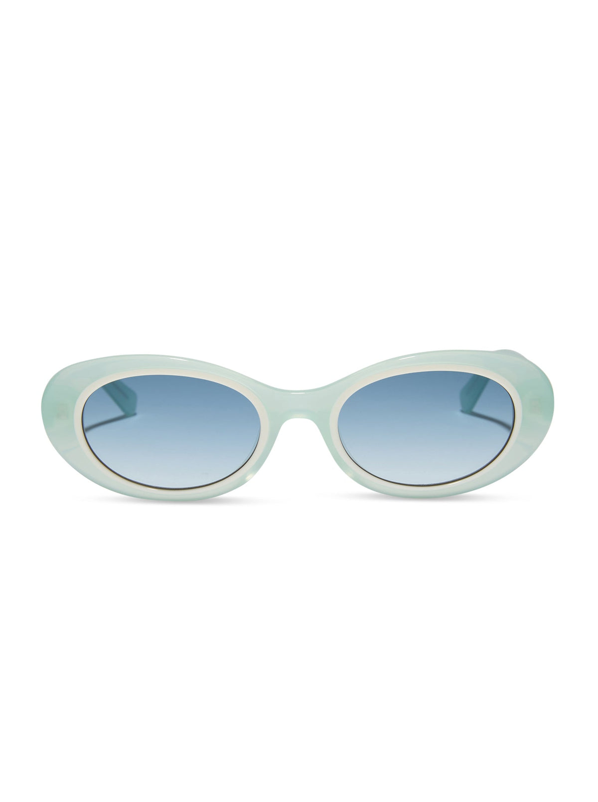 For Love & Lemons Sabrina Oval Sunglasses