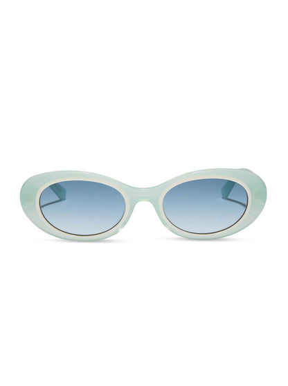 For Love & Lemons Sabrina Oval Sunglasses