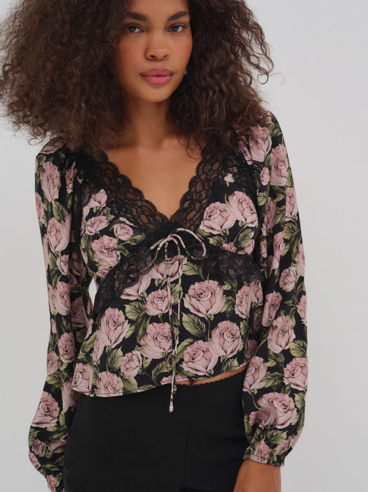 For Love & Lemons Clarisse Blouse