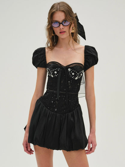 For Love & Lemons Mckenna Mini Dress