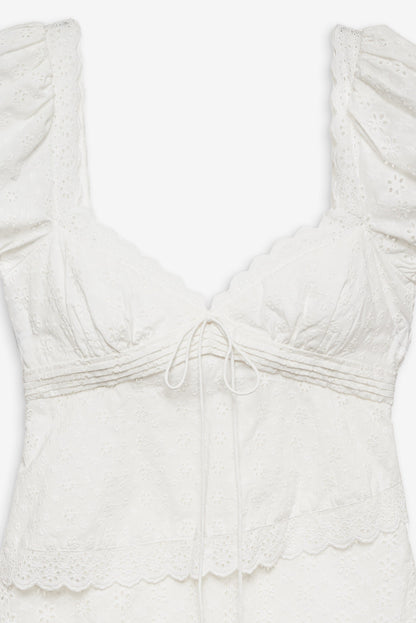 For Love & Lemons Rosalyn Mini Dress