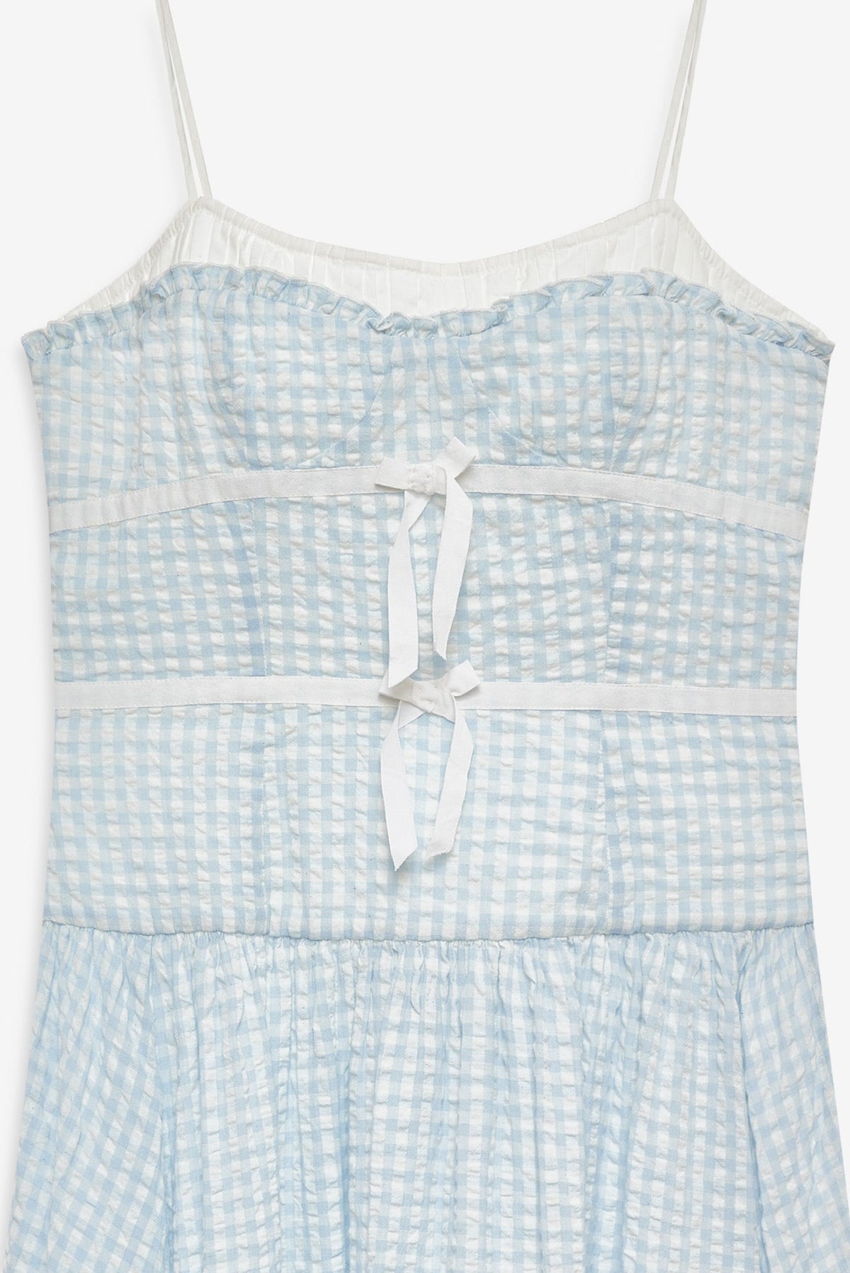 For Love & Lemons Georgia Gingham Midi Dress