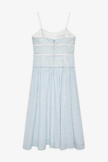 For Love & Lemons Georgia Gingham Midi Dress