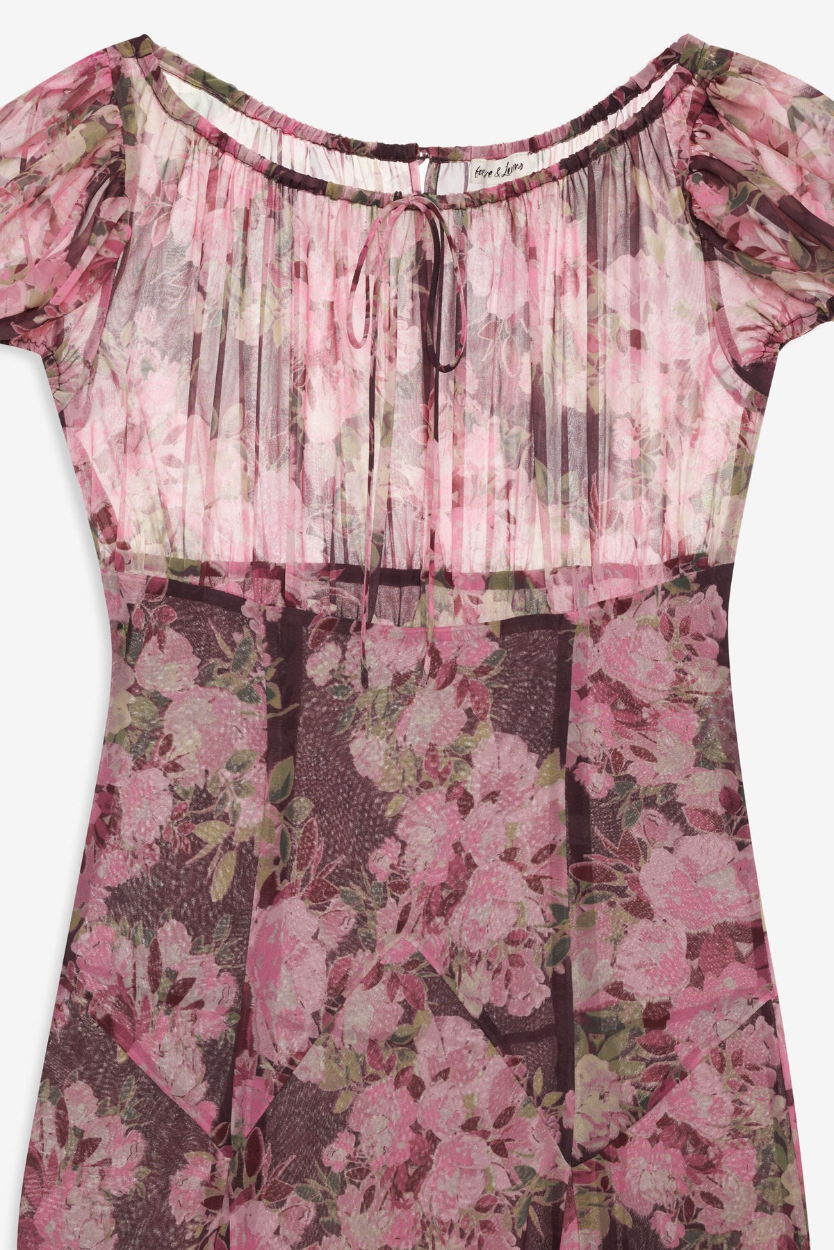 For Love & Lemons Adeline Floral Midi Dress