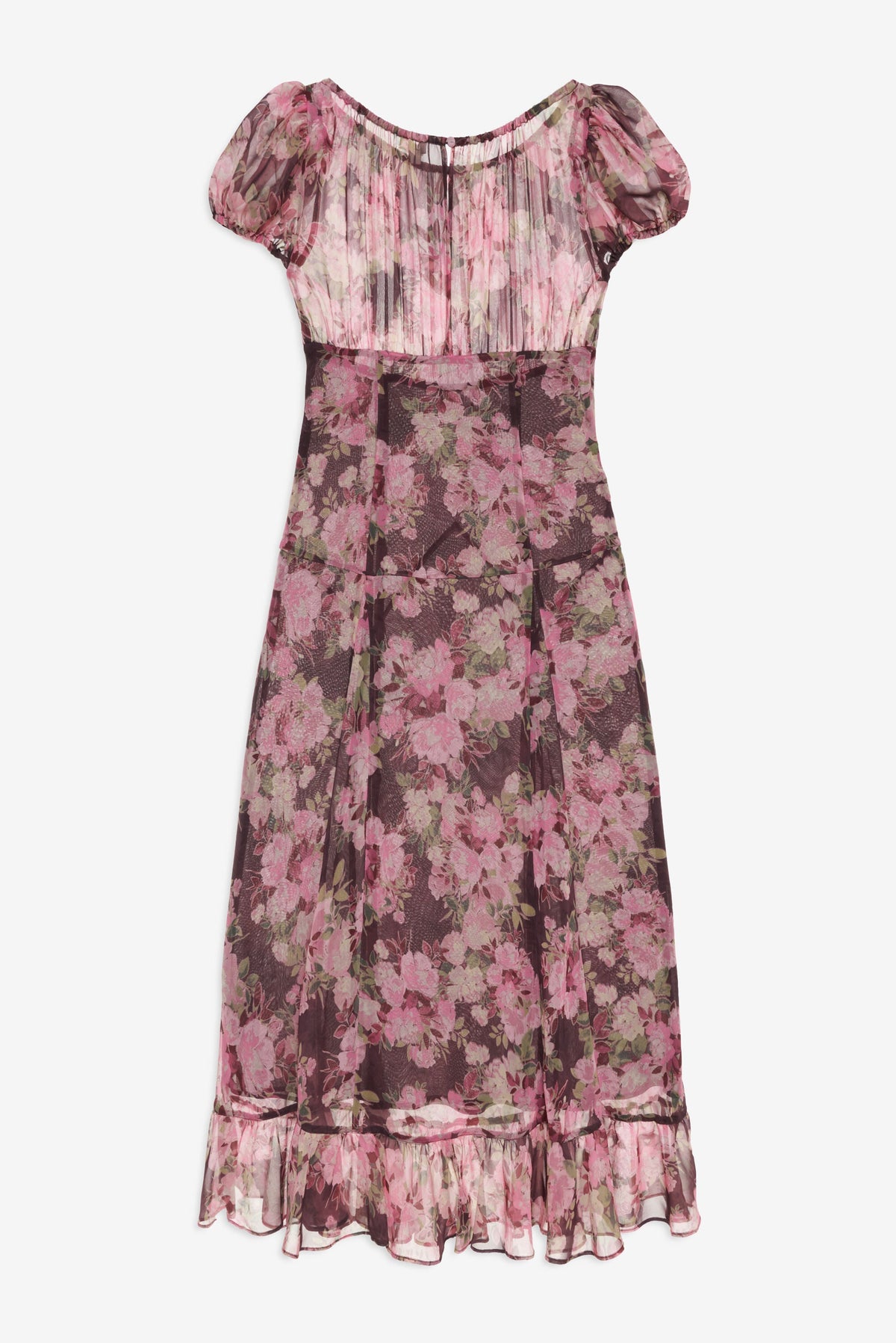 For Love & Lemons Adeline Floral Midi Dress