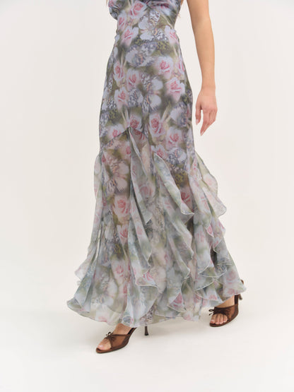 For Love & Lemons Elea Maxi Dress