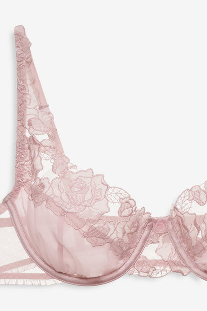 For Love & Lemons Blissful Blooms Underwire Bra