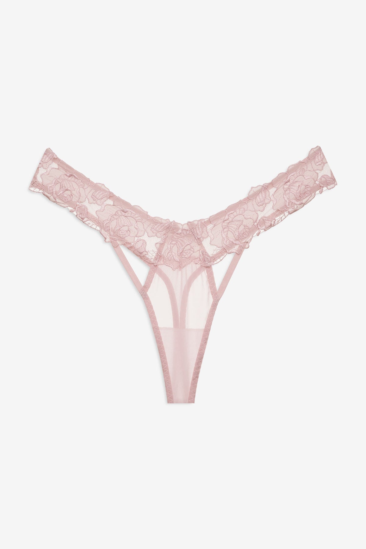 For Love & Lemons Blissful Blooms Thong Panty