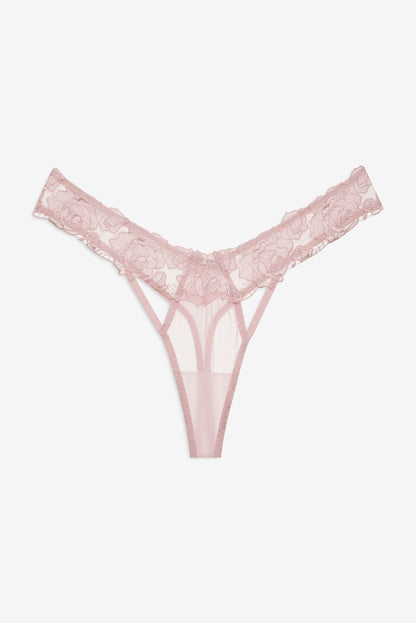 For Love & Lemons Blissful Blooms Thong Panty