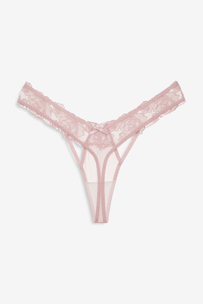 For Love & Lemons Blissful Blooms Thong Panty