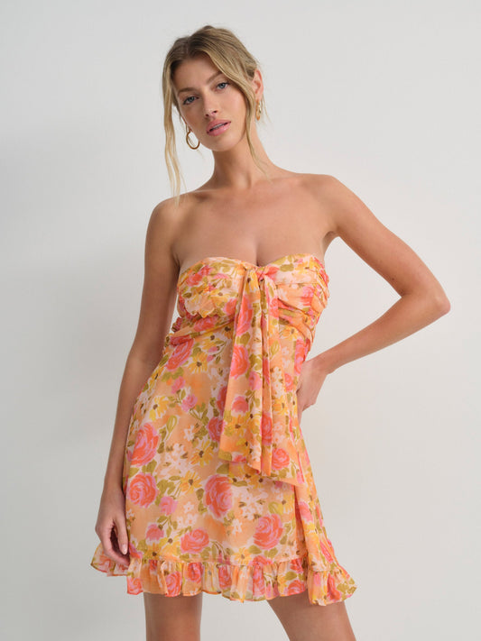For Love & Lemons Teagan Mini Dress