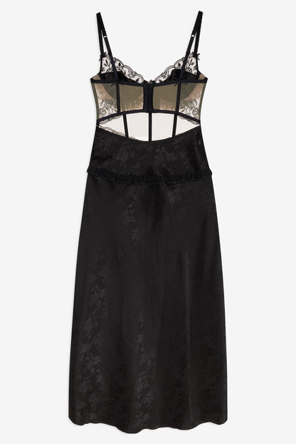 For Love & Lemons Sonia Maxi Slip Dress
