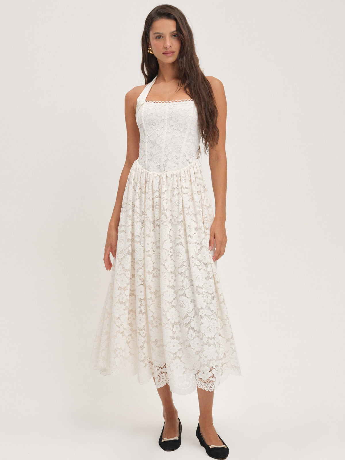 For Love & Lemons Lakeside Midi Dress
