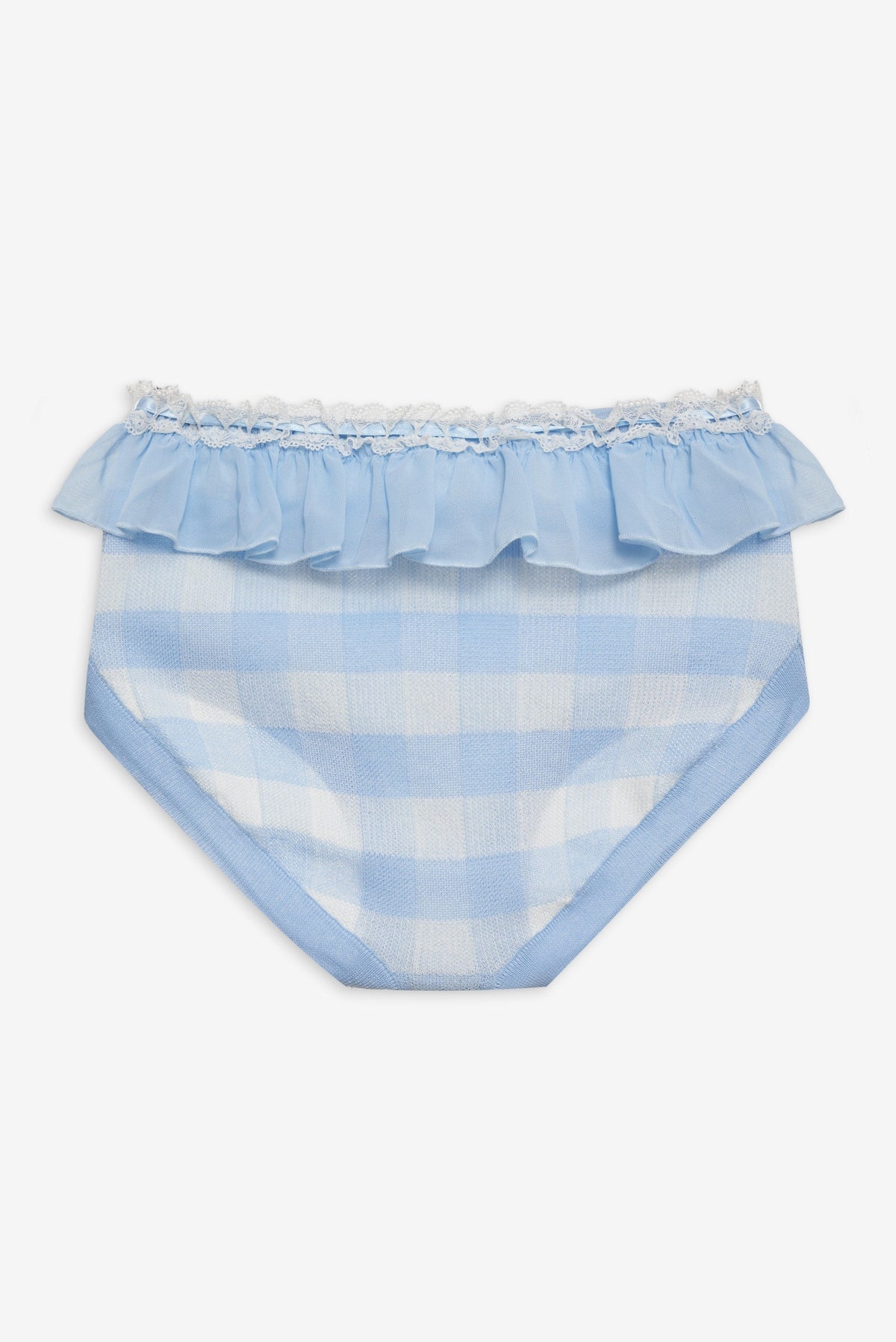 For Love & Lemons Brushed Gingham Knit Panty