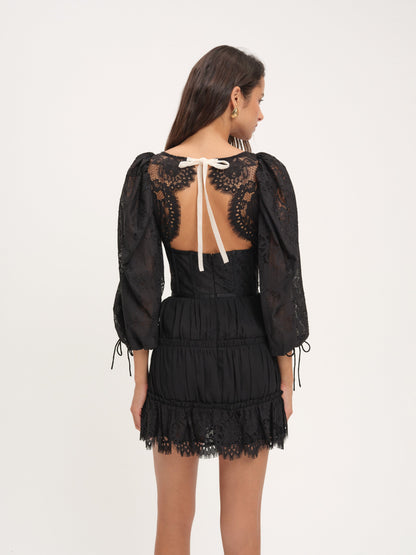 For Love & Lemons Ellis Mini Dress