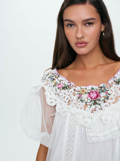 For Love & Lemons Kelly Mini Dress