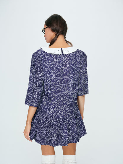 For Love & Lemons Lara Ann Ditsy Mini Dress