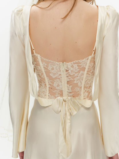 For Love & Lemons Camellia Mini Dress
