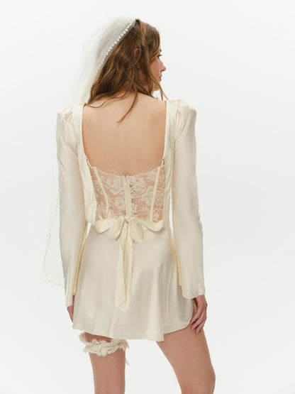 For Love & Lemons Camellia Mini Dress