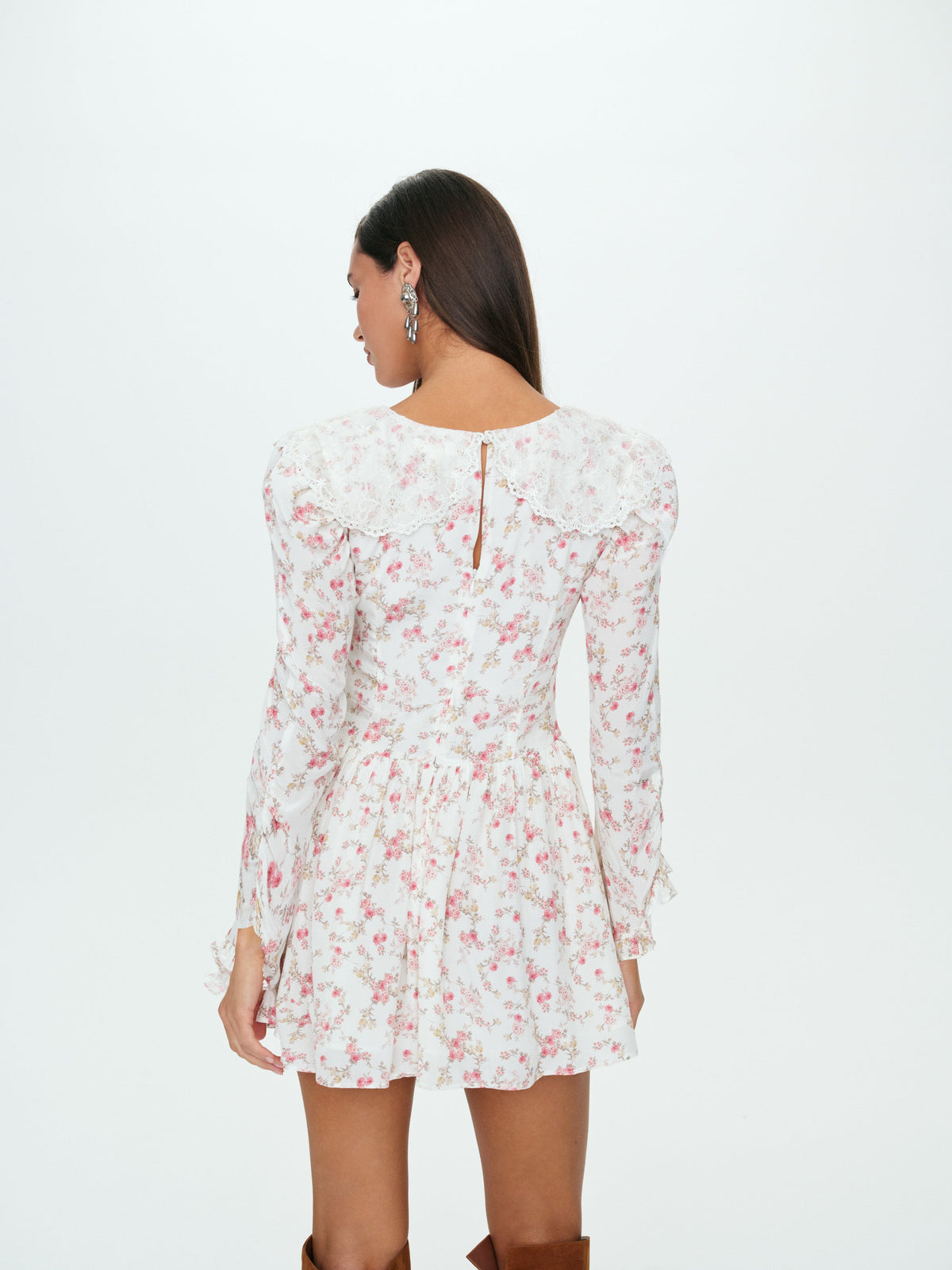 For Love & Lemons Country Floral Mini Dress