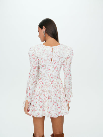 For Love & Lemons Country Floral Mini Dress