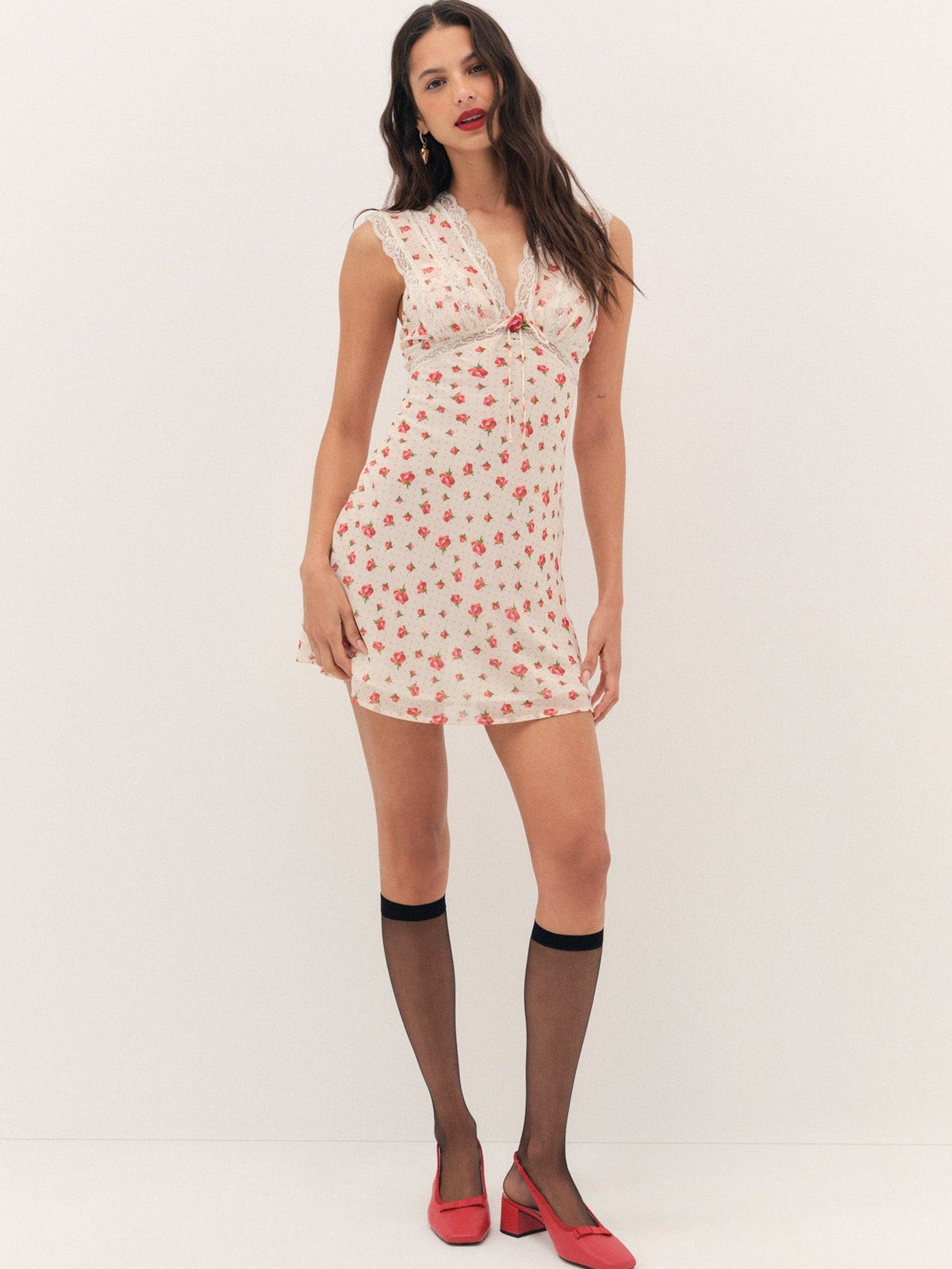 For Love & Lemons Leah Slip Dress