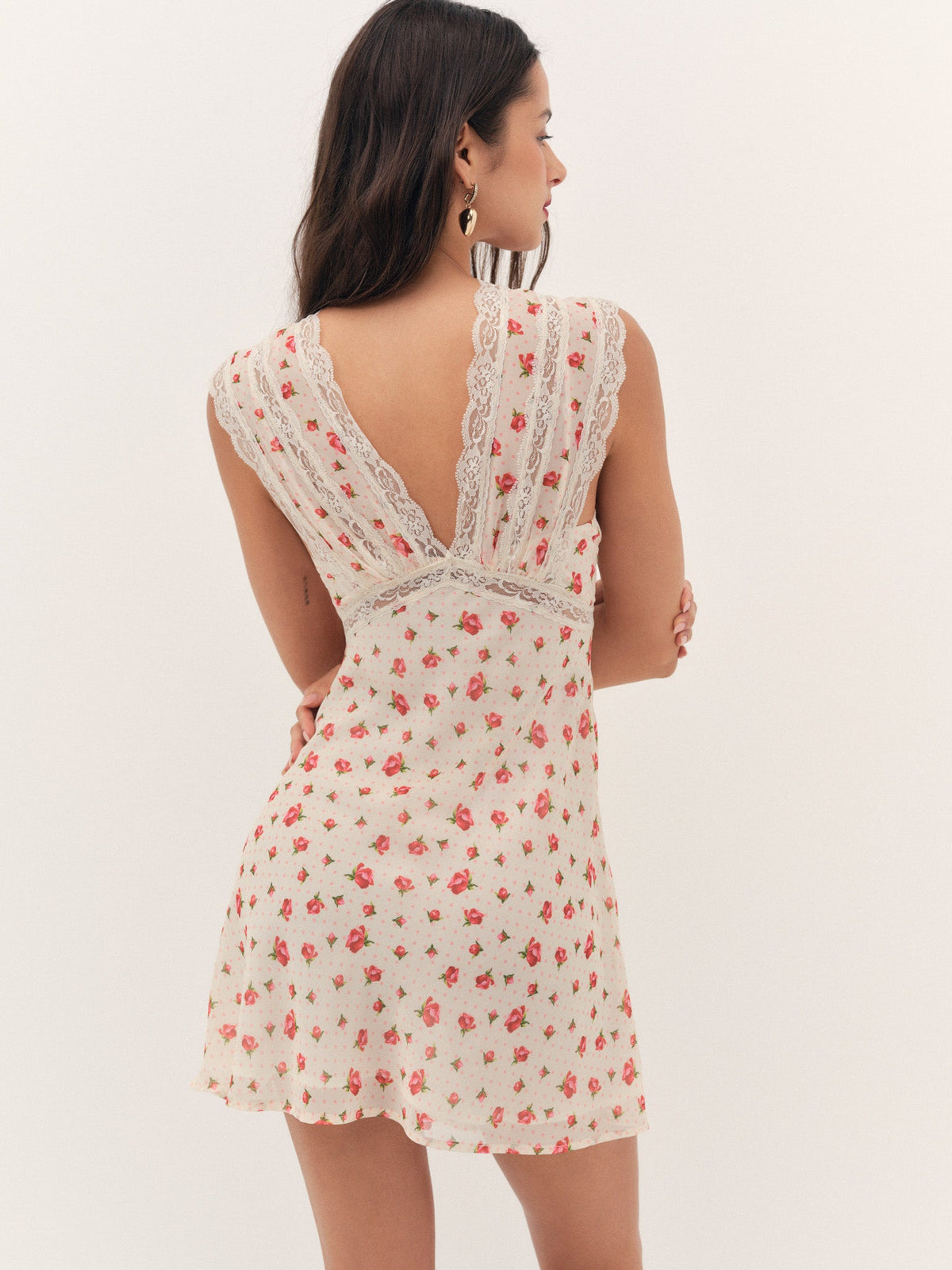 For Love & Lemons Leah Slip Dress