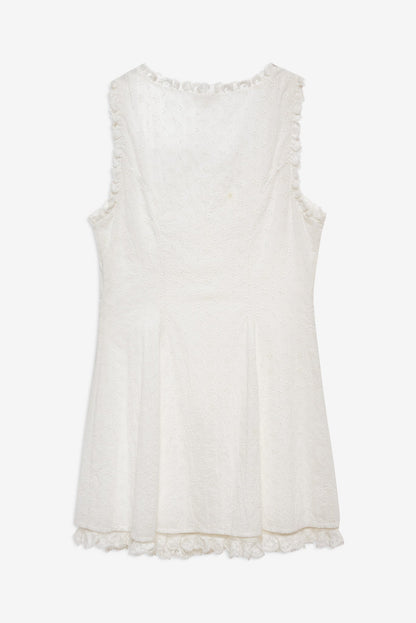 For Love & Lemons Susie Eyelet Mini Dress