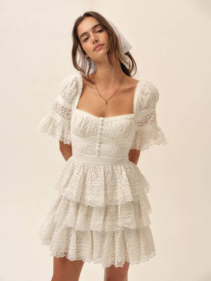 For Love & Lemons Willa Mini Dress