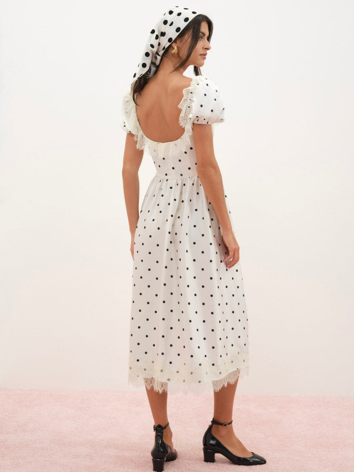 For Love & Lemons Ines Midi Dress