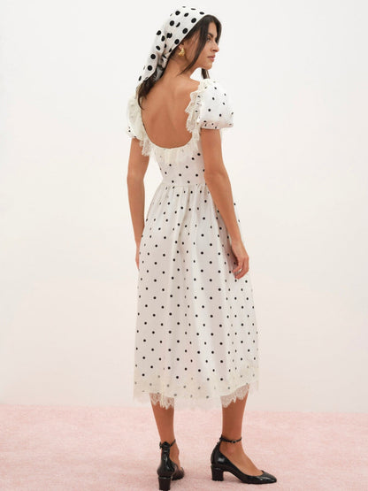 For Love & Lemons Ines Midi Dress