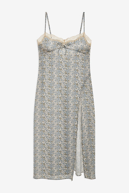 For Love & Lemons Primrose Midi Slip Dress