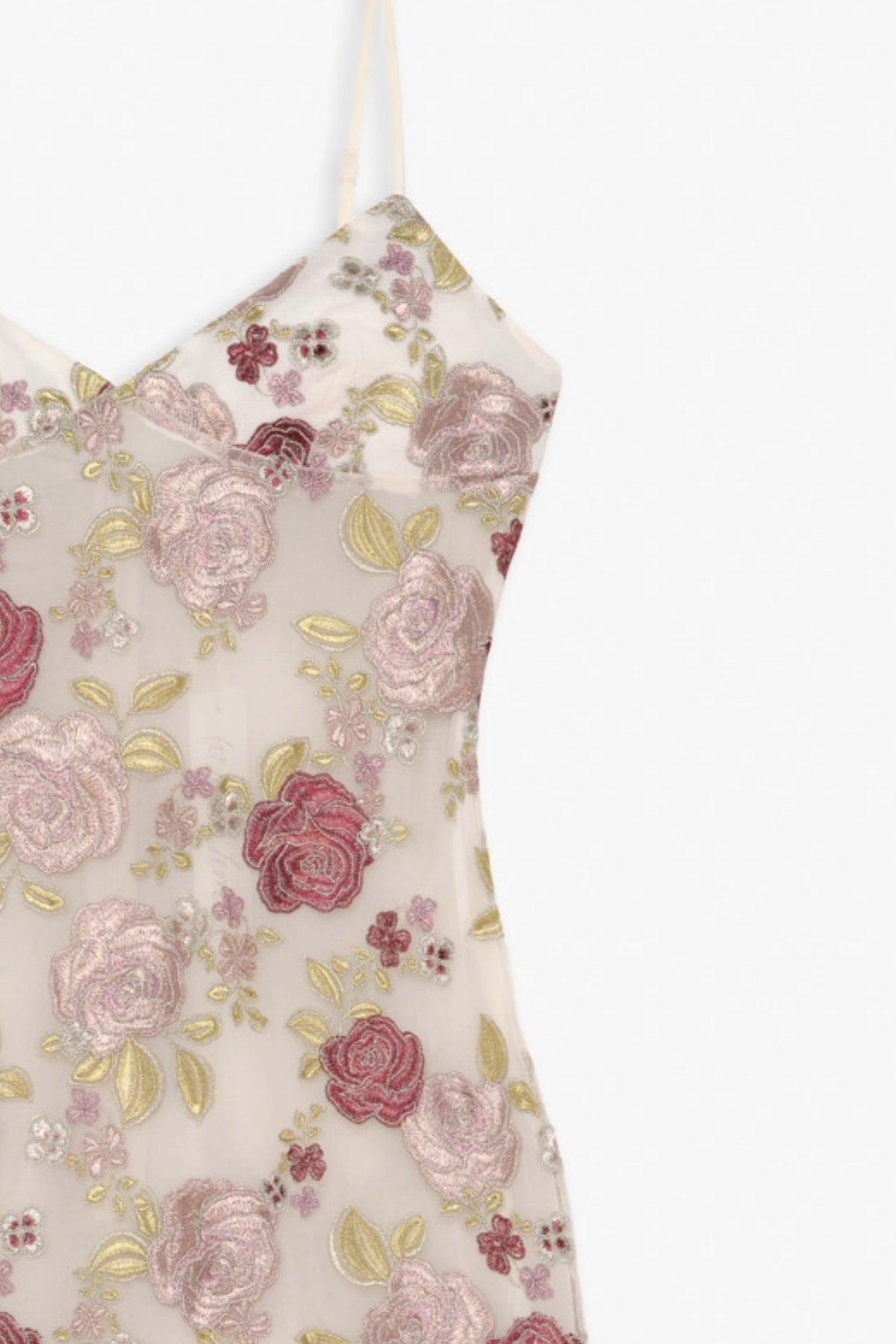 For Love & Lemons Josephine Floral Midi Dress
