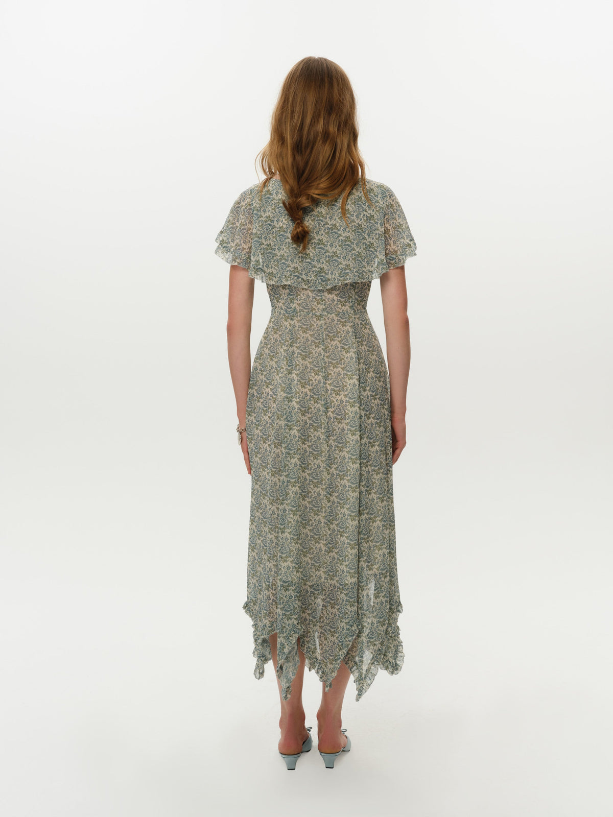 For Love & Lemons Primrose Posey Midi Dress
