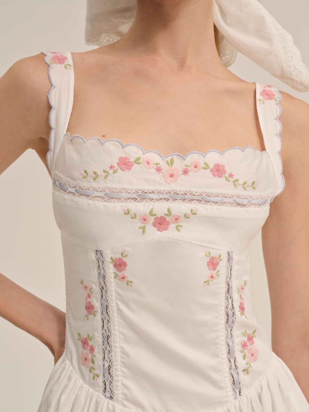 For Love & Lemons Tea Time Midi Dress