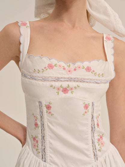 For Love & Lemons Tea Time Midi Dress
