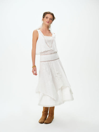 For Love & Lemons Brianna Midi Dress